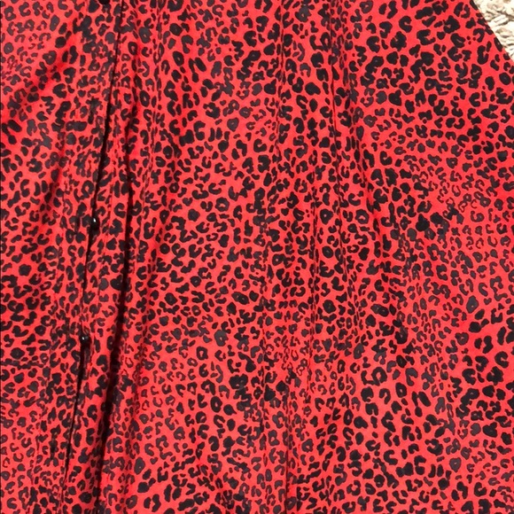 Lepore Dresses Nwt Red Leopard Print Dress Poshmark